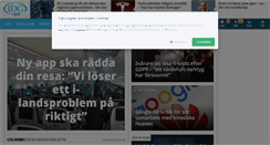 Desktop Screenshot of idg.se