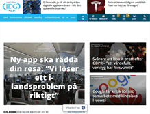 Tablet Screenshot of idg.se