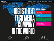 Tablet Screenshot of idg.nl